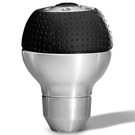 Race Airleather Shift Kn ob Airleather Brush Alum - MOMO Tuning & Safety ALUAIR