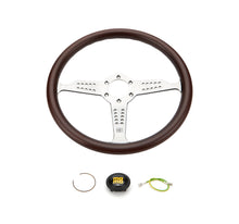Load image into Gallery viewer, Super Grand Prix Steerin g Wheel Wood/Pol. Silver - MOMO Tuning &amp; Safety GRA35WD0P