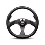 Jet Steering Wheel Leath er / Airleather 350mm - MOMO Tuning & Safety JET35BK0B