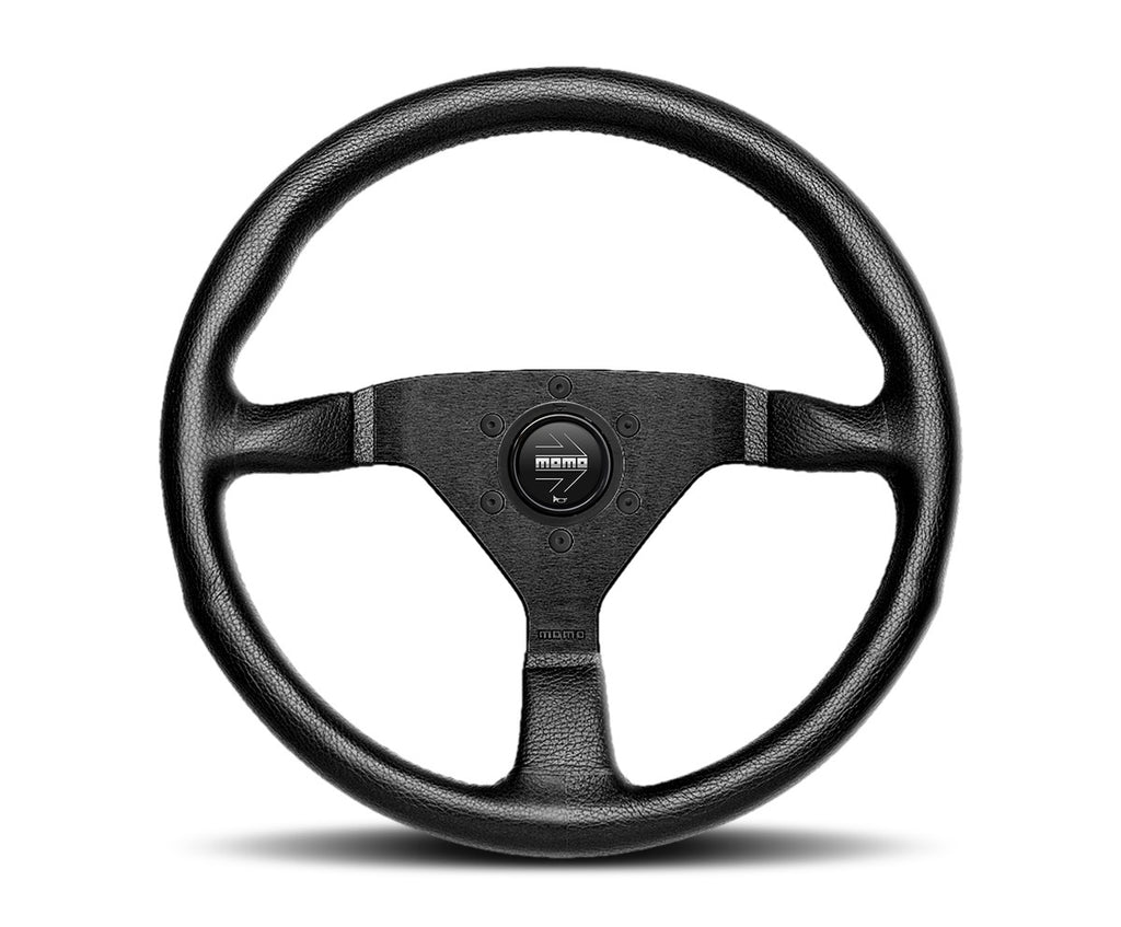 Monte Carlo 350 Steering Wheel Leather Black - MOMO Tuning & Safety MCL35AL1B