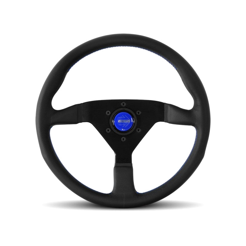 Monte Carlo 350 Steering Wheel Leather Blue Stich - MOMO Tuning & Safety MCL35BK6B