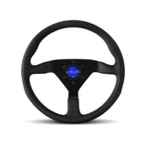 Monte Carlo 350 Steering Wheel Leather Blue Stich - MOMO Tuning & Safety MCL35BK6B