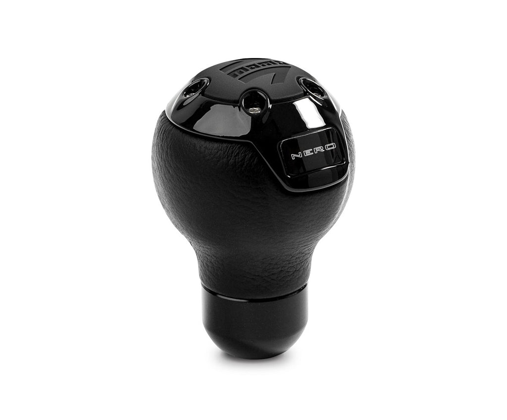 Nero Shift Knob Leather - MOMO Tuning & Safety NERBK1