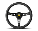 Prototipo Heritage Steer ing Wheel Leather Black - MOMO Tuning & Safety PRH35BK2B
