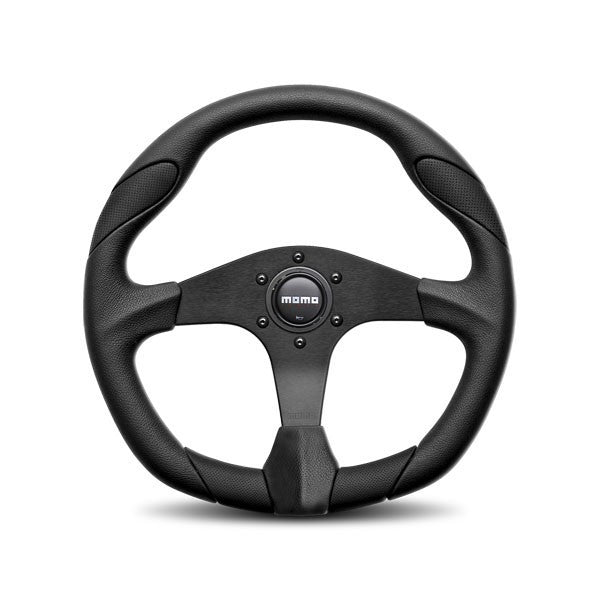 Quark Steering Wheel Polyurethane Black - MOMO Tuning & Safety QRK35BK0B