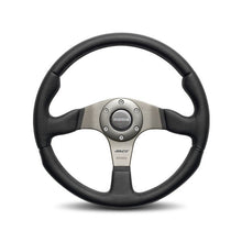 Load image into Gallery viewer, Race 320 Steering Wheel Leather / Airleather - MOMO Tuning &amp; Safety RCE32BK1B