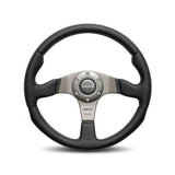 Race 320 Steering Wheel Leather / Airleather - MOMO Tuning & Safety RCE32BK1B