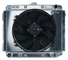 Load image into Gallery viewer, 68-73 B,E Body BB Aluminum Performance Radiator And 16 Inch Fan Kit 16 x 22 Inch AT Cold Case Radiators