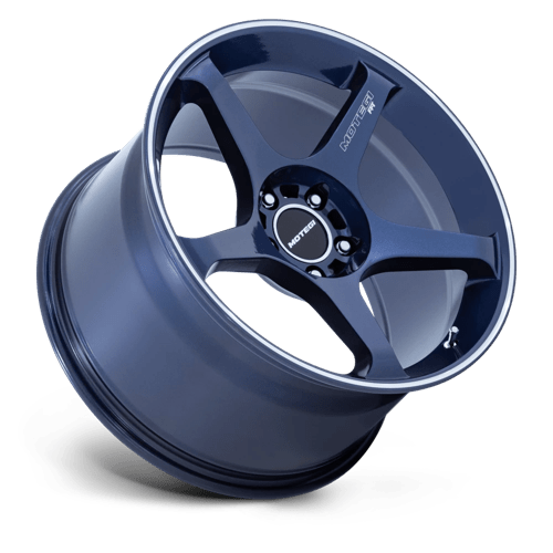 BATTLE V 18X9.5 5X120 74 +35 OB-BLU MCH