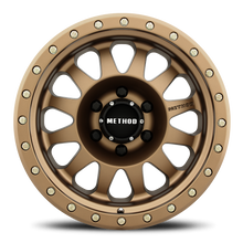 Load image into Gallery viewer, Aluminum Wheels 16x8 Double Standard MR304 Bolt Pattern 6 On 139.7 Offset 0 Lip Size 2.76 Method Bronze BRZ Method