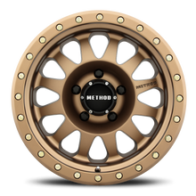 Load image into Gallery viewer, Aluminum Wheels 17x8.5 Double Standard MR304 Bolt Pattern 5 On 127 Offset 0 Lip Size 3.07 Method Bronze BRZ Method
