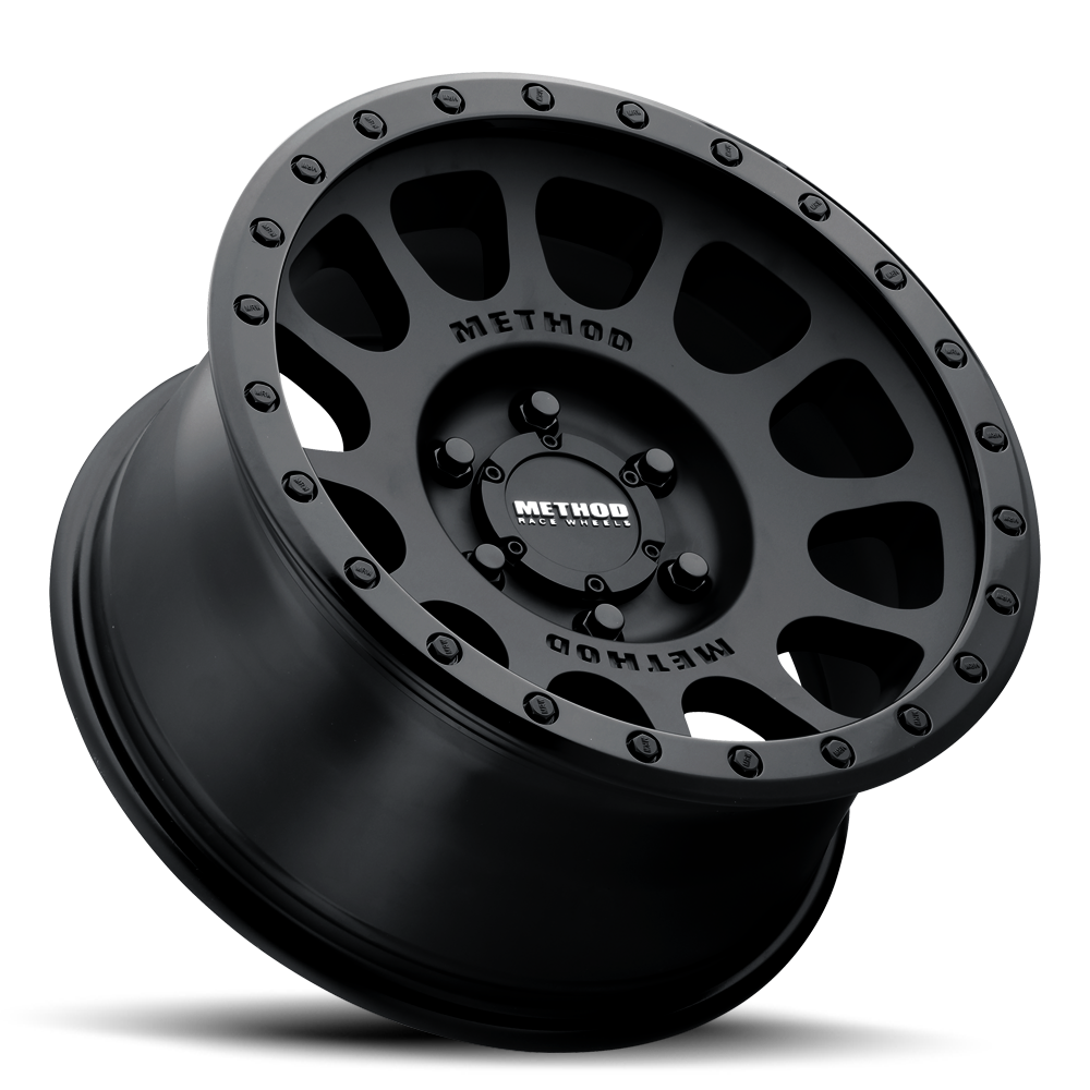 Aluminum Wheels 17x8.5 NV MR305 Bolt Pattern 6 On 135 Offset 0 Lip Size 1.3 Double Black BK Method