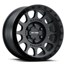 Load image into Gallery viewer, Aluminum Wheels 17x8.5 NV MR305 Bolt Pattern 5 On 127 Offset 0 Lip Size 1.3 Double Black BK Method