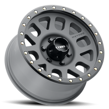 Load image into Gallery viewer, Aluminum Wheels 17x8.5 Grid MR309 Bolt Pattern 6 On 139.7 Offset 0 Lip Size 1.61 Titanium GY Black Street Loc Method