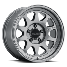 Aluminum Wheels 20x10 MR316 Bolt Pattern 5 On 127 Offset -18 Lip Size 1.77 Gloss Titanium TT Method