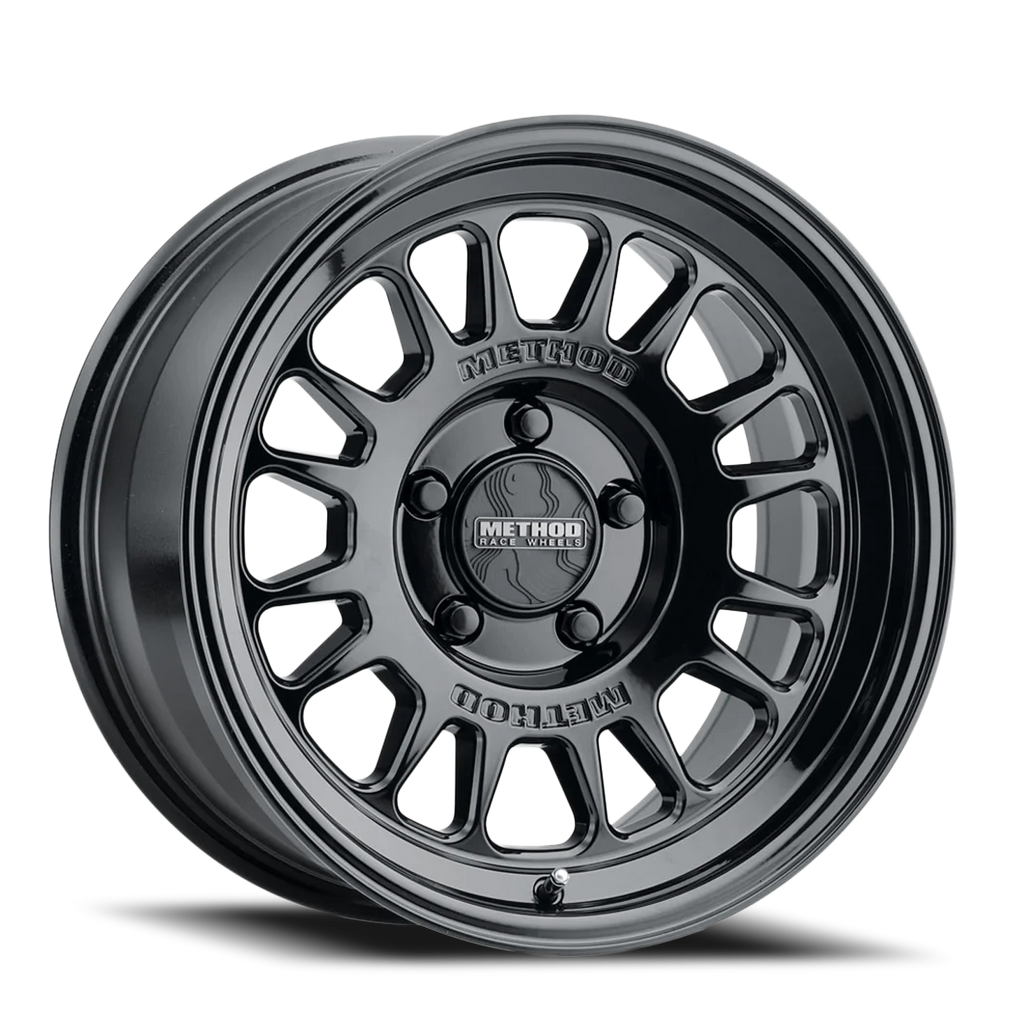 Aluminum Wheels 17x8.5 MR318 Bolt Pattern 5 On 127 Offset 0 Lip Size 1.97 Gloss Black GB Method