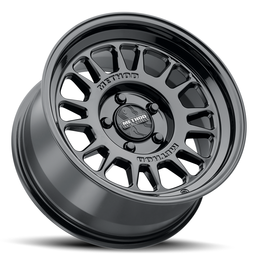Aluminum Wheels 17x8.5 MR318 Bolt Pattern 5 On 127 Offset 0 Lip Size 1.97 Gloss Black GB Method