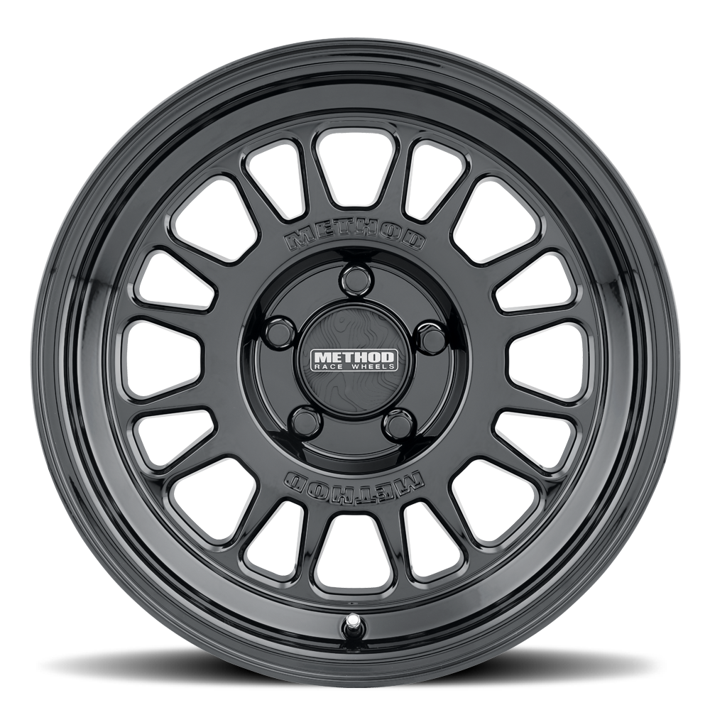Aluminum Wheels 17x8.5 MR318 Bolt Pattern 5 On 127 Offset 0 Lip Size 1.97 Gloss Black GB Method