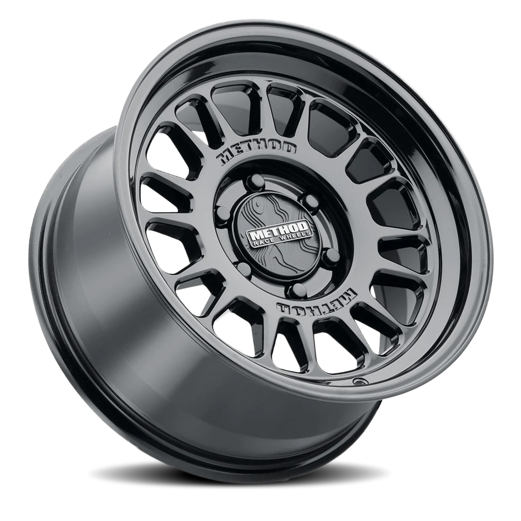 Aluminum Wheels 17x8.5 MR318 Bolt Pattern 6 On 139.7 Offset 0 Lip Size 1.97 Gloss Black GB Method