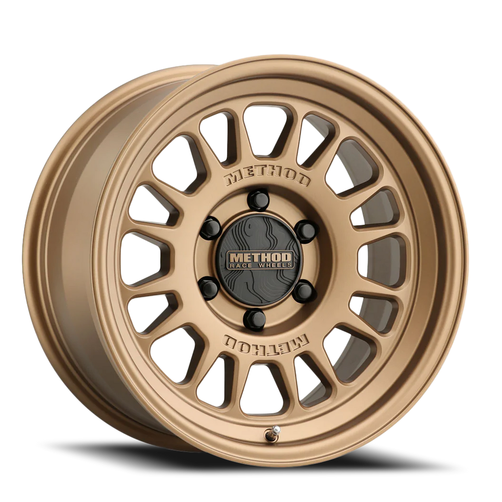 Aluminum Wheels 17x8.5 MR318 Bolt Pattern 6 On 139.7 Offset 0 Lip Size 1.97 Method Bronze BZ Method