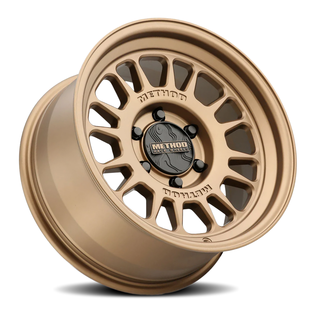 Aluminum Wheels 17x8.5 MR318 Bolt Pattern 6 On 139.7 Offset 0 Lip Size 1.97 Method Bronze BZ Method