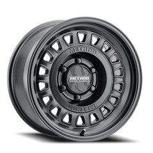 Load image into Gallery viewer, Aluminum Wheels 17x8.5 MR320 Bolt Pattern 6 On 139.7 Offset 0 Lip Size 2.76 Matte Black MB Method