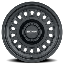 Load image into Gallery viewer, Aluminum Wheels 17x8.5 MR320 Bolt Pattern 6 On 139.7 Offset 0 Lip Size 2.76 Matte Black MB Method
