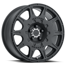 Aluminum Wheels 17x8 Rally MR502 Bolt Pattern 5 On 108 Offset 38 Lip Size 0 Matte Black MB Method