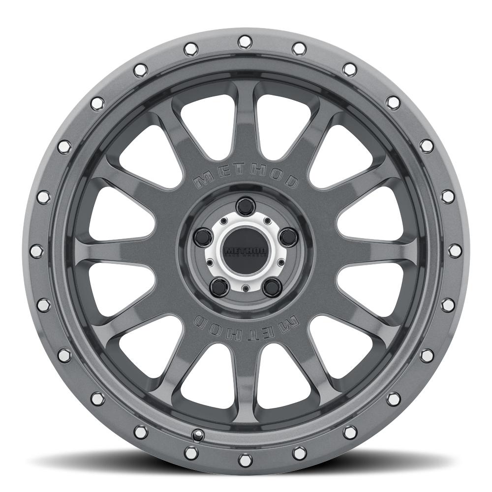 Aluminum Wheels 20x10 NV MR605 Bolt Pattern 5 On 127 Offset -24 Lip Size 2.83 Gloss Titanium GY Method