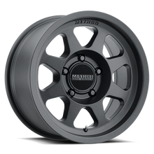 Load image into Gallery viewer, Aluminum Wheels 17x8.5 Bead Grip MR701 Bolt Pattern 5 On 127 Offset 0 Lip Size 1.81 Matte Black MB Method