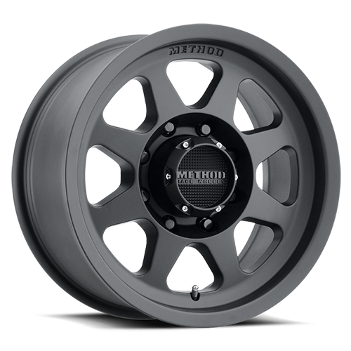 Aluminum Wheels 18x9 HD Bead Grip MR701 Bolt Pattern 8 On 170 Offset 18 Lip Size 1.81 Matte Black MB Method