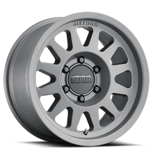 Load image into Gallery viewer, Aluminum Wheels 17x8.5 Bead Grip MR703 Bolt Pattern 6 On 139.7 Offset 0 Lip Size 1.18 Gloss Titanium SL Method