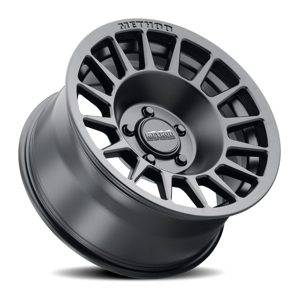 Aluminum Wheels 17x7.5 Bead Grip MR707 Bolt Pattern 5 On 160 Offset 50 Lip Size 0 Matte Black MB Method