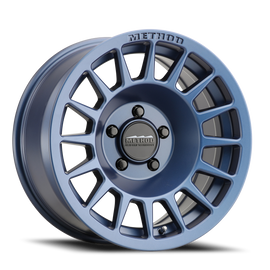 Aluminum Wheels 17x8.5 Bead Grip MR707 Bolt Pattern 5 On 127 Offset 0 Lip Size 0 Bahia Blue BL Method