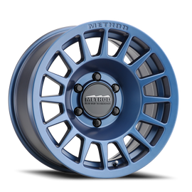 Aluminum Wheels 17x8.5 Bead Grip MR707 Bolt Pattern 6 On 139.7 Offset 0 Lip Size 0 Bahia Blue BL Method