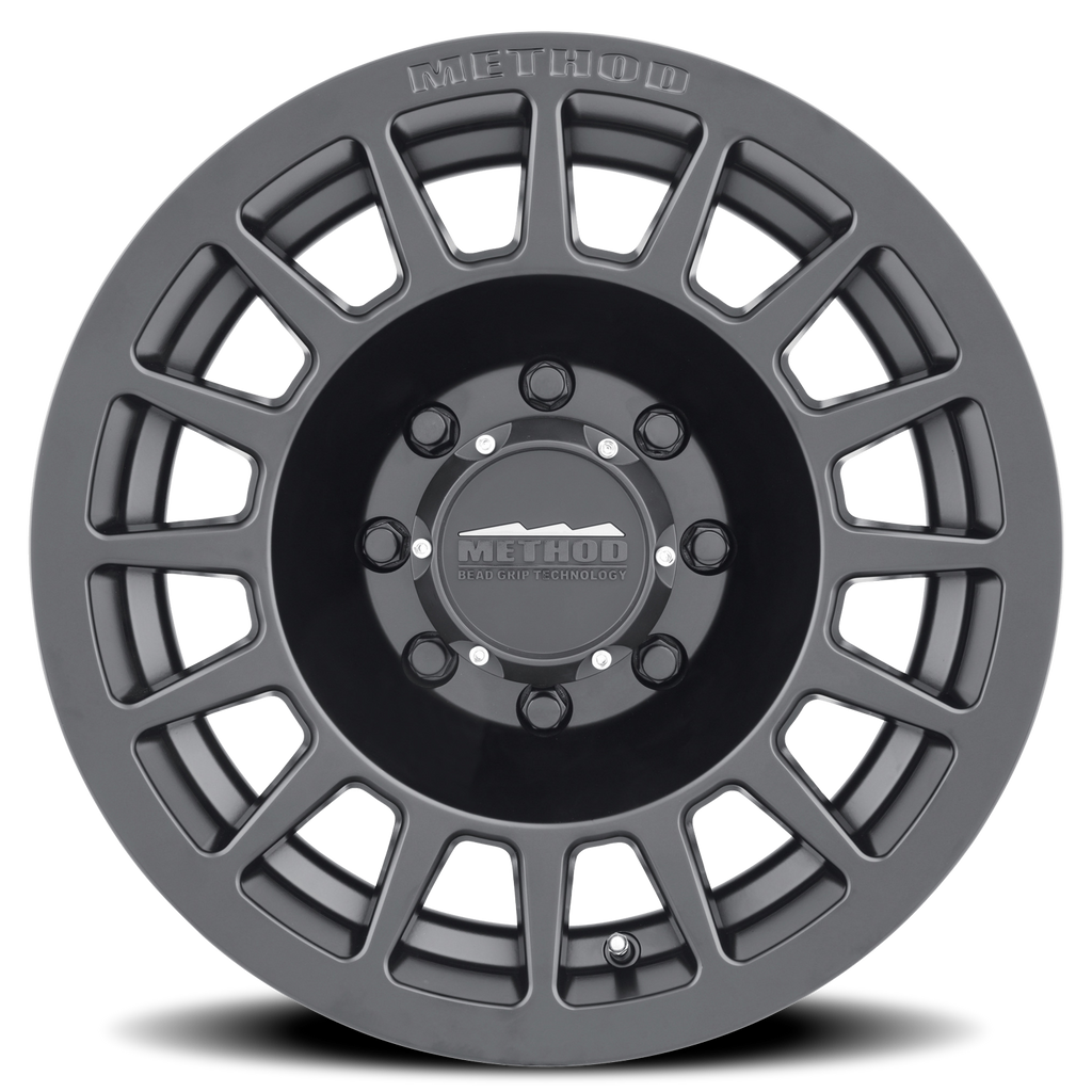 Aluminum Wheels 18x9 Bead Grip MR707 Bolt Pattern 8 On 170 Offset 18 Lip Size 0 Matte Black MB Method