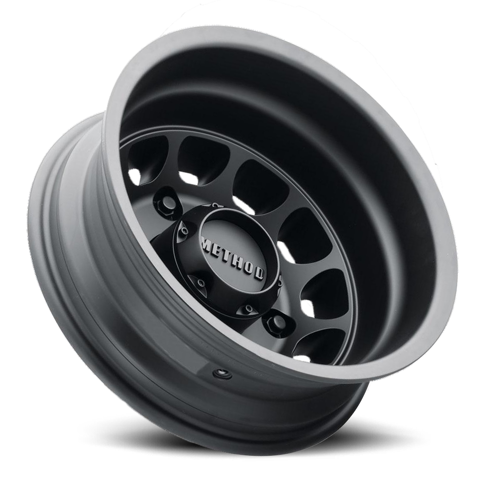 Aluminum Wheels 16x6 MR901 Dually Bolt Pattern 6 On 180 Offset -134 Lip Size 7.32 Matte Black Method