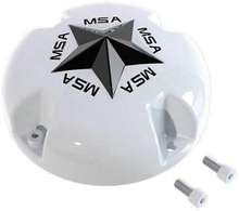 Load image into Gallery viewer, MSA STAR CAP - BOLTON BLACK STAR - WHITE