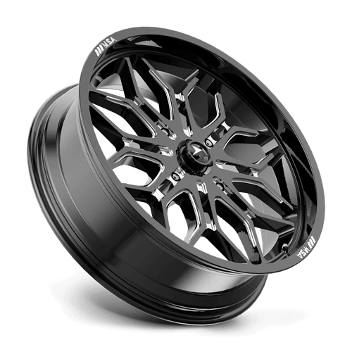 SNIPER UTV 18X7 4X137 96 G-BLK-MILL +10