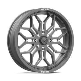 SNIPER UTV 22X7 4X137 96 GNMTL-MILL +10
