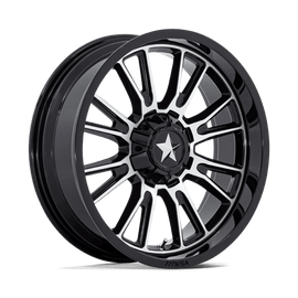 THUNDERLIPS UTV 22X7 4X137/156 G-BLK MCH