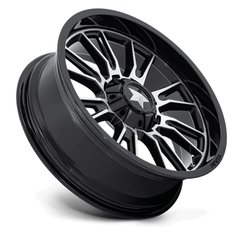 THUNDERLIPS UTV 22X7 4X137/156 G-BLK MCH