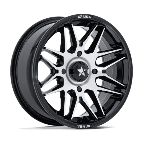 RADAR UTV 16X7 4X110 86 +10 G-BLK-MCH