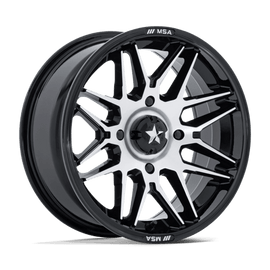 RADAR UTV 16X7 4X110 86 +10 G-BLK-MCH