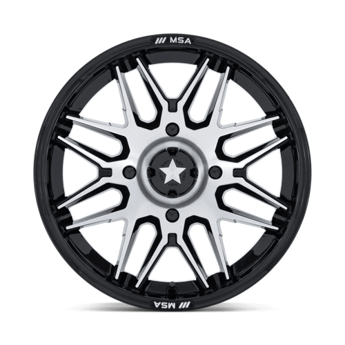 RADAR UTV 14X7 4X156 115 -47 G-BLK-MCH