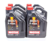 Load image into Gallery viewer, 8100 X-Max 0w40 Case 4x5 Liter - Motul 104533