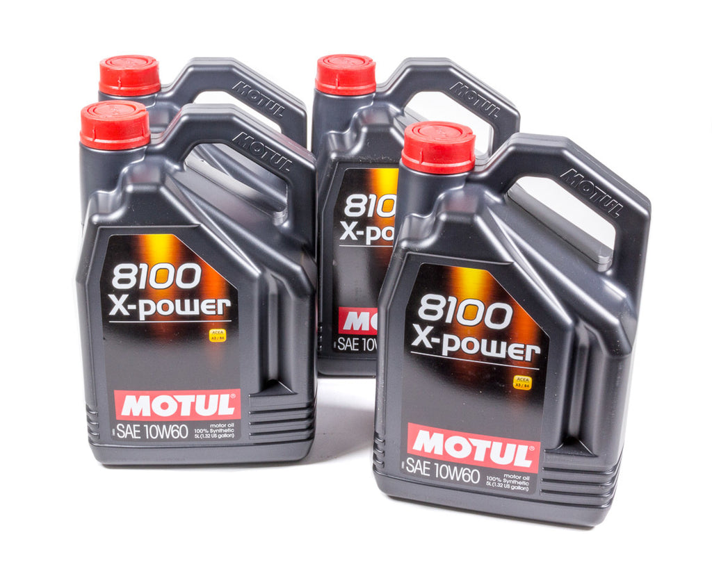 8100 X-Power 10w60 Case 4x5 Liter - Motul 106144