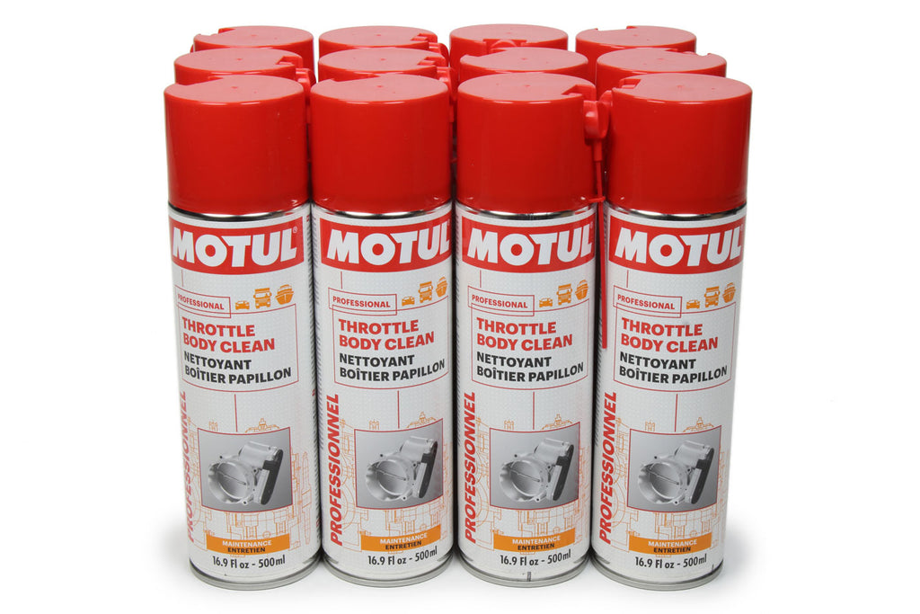 Throttle Body Clean Case 12 x 16.9oz - Motul 109615