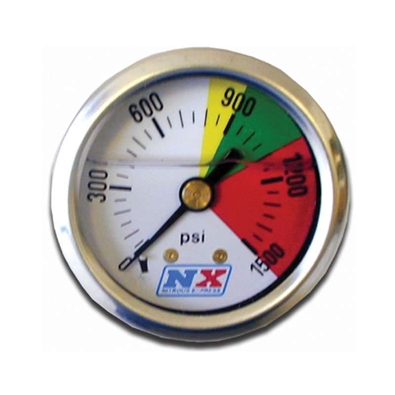 Nitrous Pressure Gauge 0-1500psi - Nitrous Express 15508