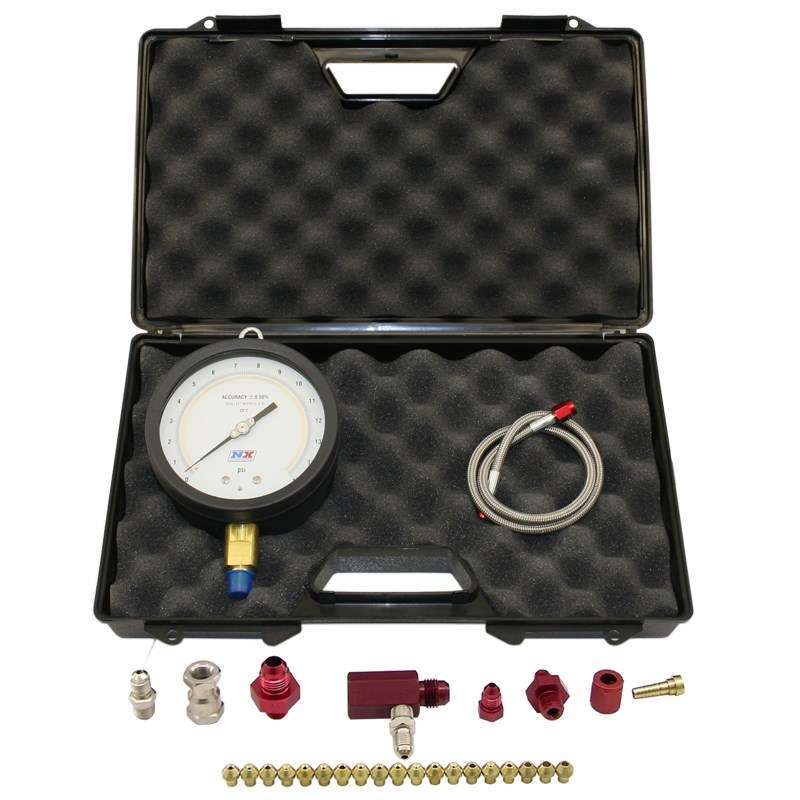Master Flo-Check Pro - 6in Gauge & Case - Nitrous Express 15529